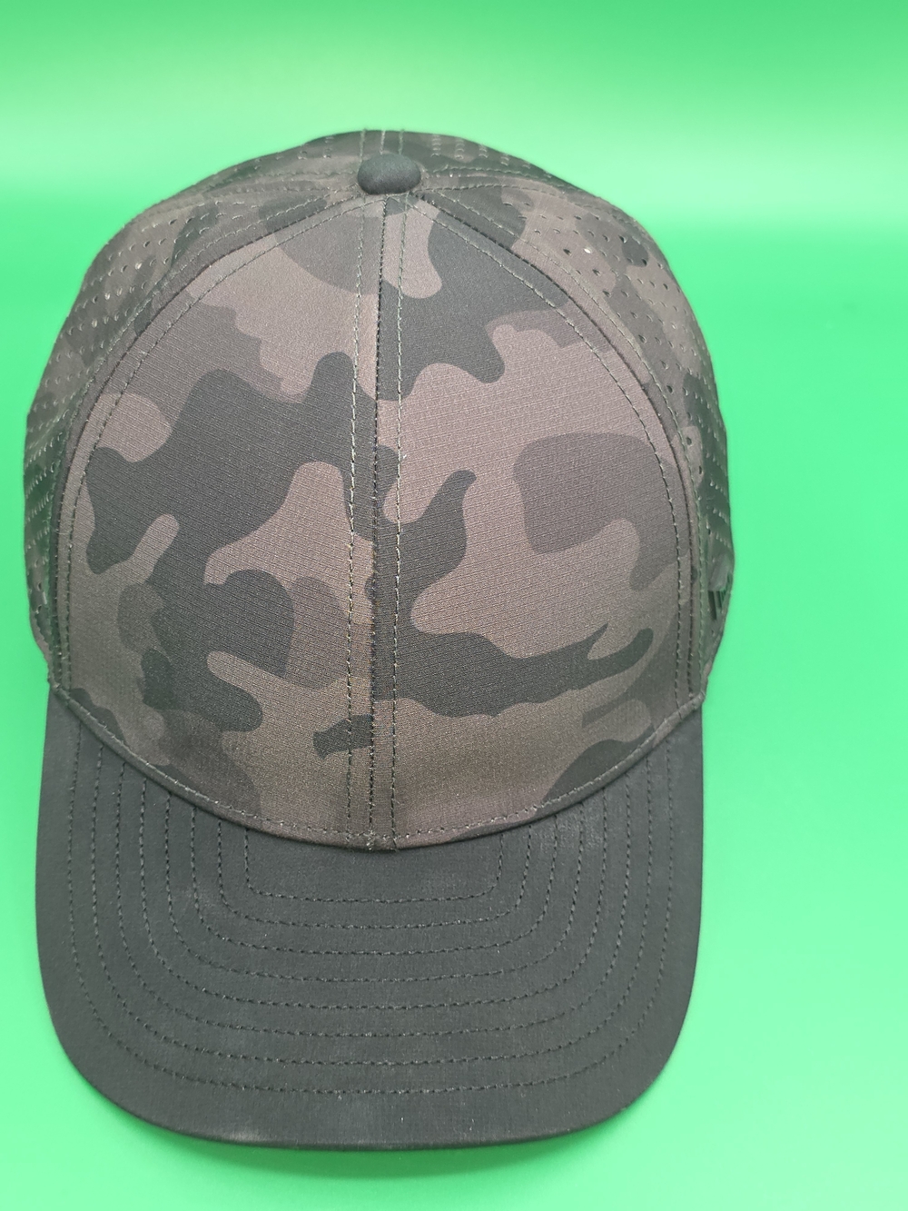 Melin A-Game Hydro Hat Adult OS Camo Gray Black Adjustable Snapback Cap